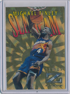 SkyBox 1996-1997 Z-Force Slam Cam #SC2 Michael Finley