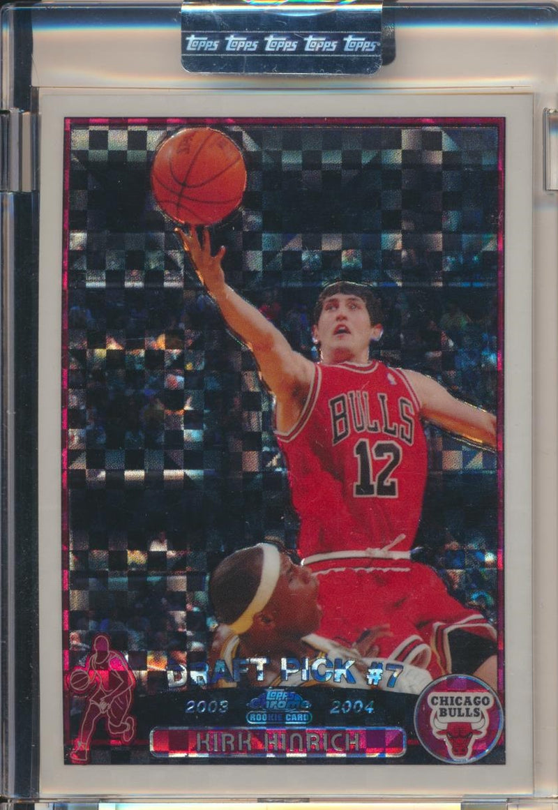 Topps  2003-2004 Chrome  X-Fractor #117 Kirk Hinrich 112/220