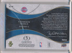 Upper Deck 2007-2008 Exquisite Collection Emblems Of Endorsement #EEPR Tayshaun Prince 1/10
