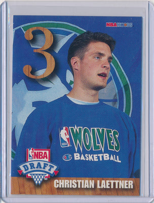 SkyBox 1992-1993 Hoops NBA Draft #C Christian Laettner