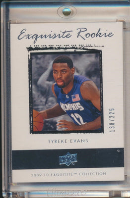 Upper Deck 2009-2010 Exquisite Collection Exquisite Rookie #46 Tyreke Evans 138/225