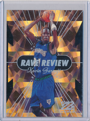 SkyBox 1997-1998 Z-Force Rave Review #2/12 Kevin Garnett