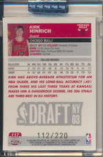 Topps  2003-2004 Chrome  X-Fractor #117 Kirk Hinrich 112/220