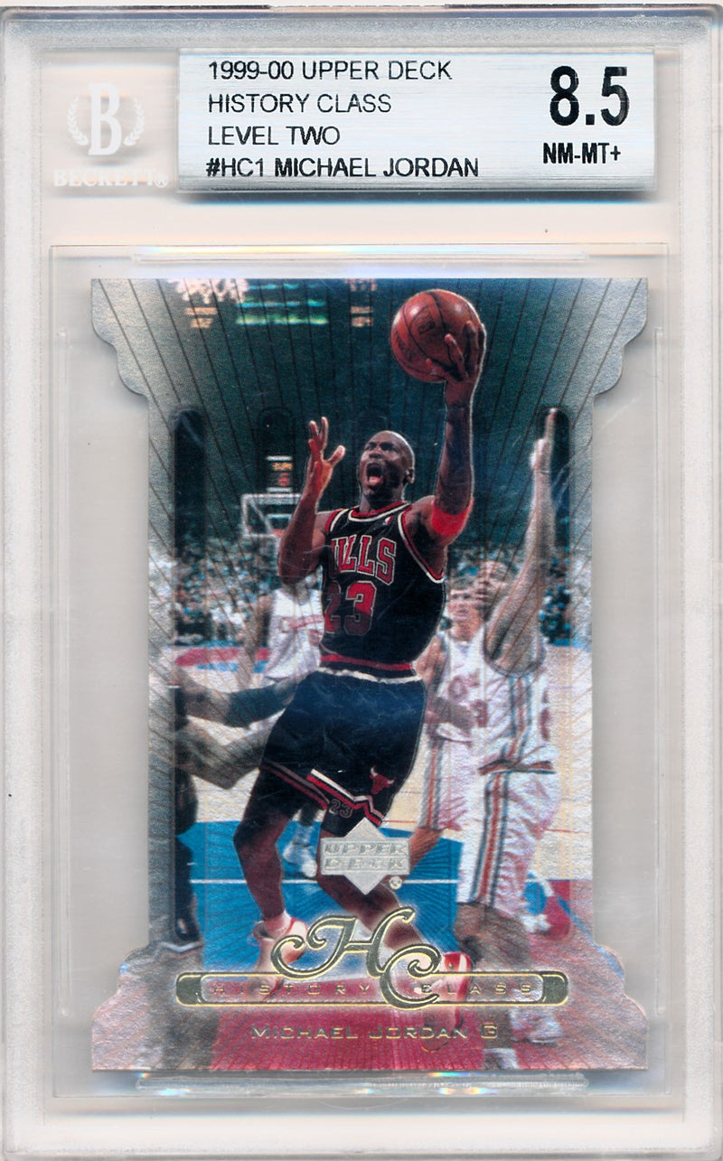 Upper Deck 1999-2000  History Class #HC1 Michael Jordan 17/25 / BGS Grade 8.5