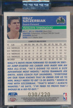 Topps  2003-2004 Chrome  X-Fractor #17 Wally Szczerbiak 30/220