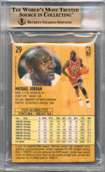 Fleer 1991-1992  3-D Wrapper Redemption #29-3D Michael Jordan  / BGS Grade 9.5