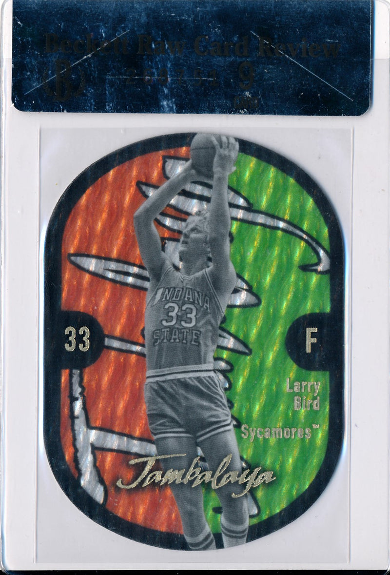 Upper Deck 2011-12 Fleer Retro Jambalaya #11/21JB Larry Bird  / BGS Grade 9