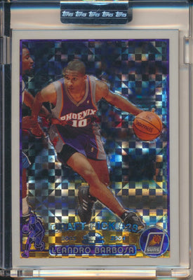 Topps  2003-2004 Chrome  X-Fractor #138 Leandro Barbosa 142/220