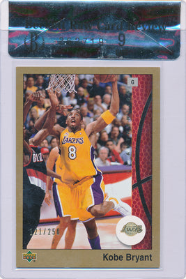 Upper Deck 2002 Authentics  #35 Kobe Bryant 121/250