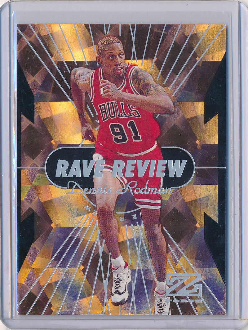 SkyBox 1997-1998 Z-Force Rave Review #0 Dennis Rodman 12/12