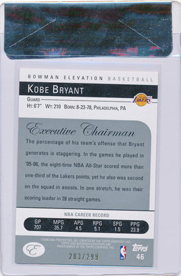 Topps 2006 Bowman Elevation  #46 Kobe Bryant 283/299