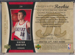 Upper Deck 2004-2005 Exquisite Collection Gold RPA #79 Viktor Khryapa 22/38