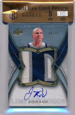 Upper Deck 2009-2010 Exquisite Collection Limited Logos #LJK Jason Kidd 2/12 / Auto Grade 10