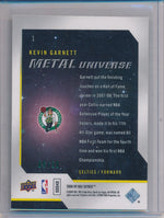 SkyBox 2008-2009 Metal Universe  Precious Metal Gems #1 Kevin Garnett 8/50