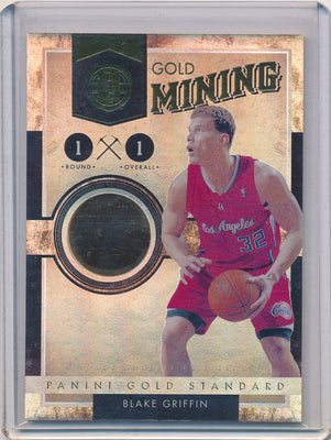 Panini 2010-2011 Gold Standard Gold Mining #4 Blake Griffin 3/8