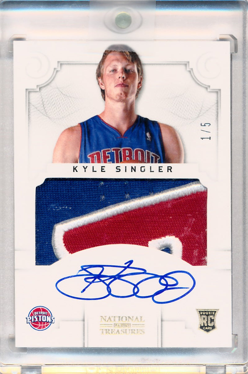 Panini 2012-2013 National Treasures  Gold #165 Kyle Singler 1/5