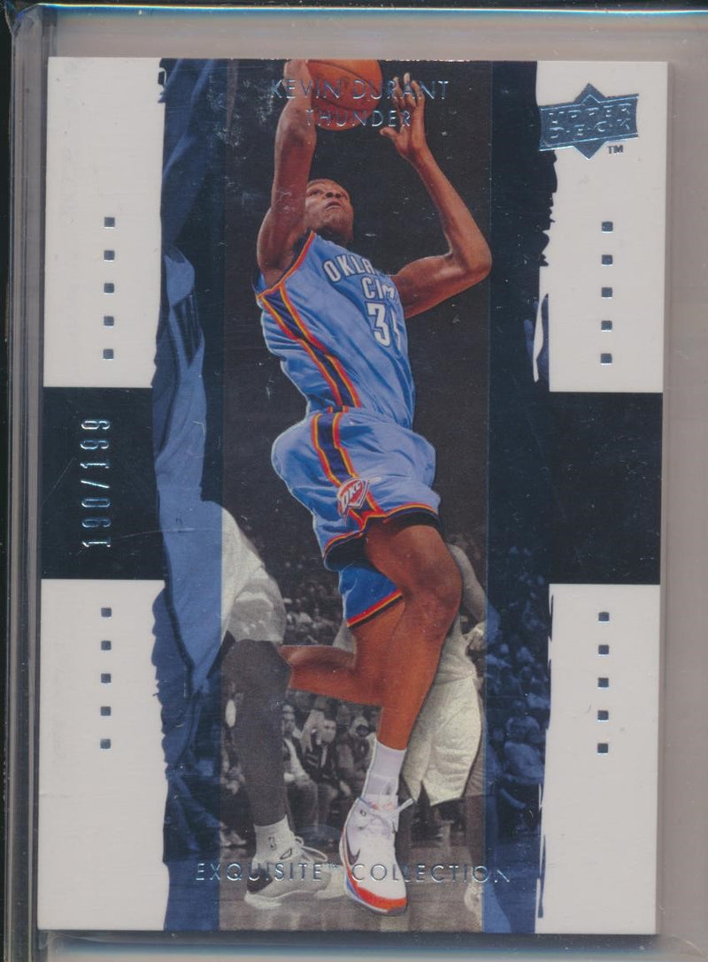 Upper Deck 2009-2010 Exquisite Collection Base #33 Kevin Durant 190/199