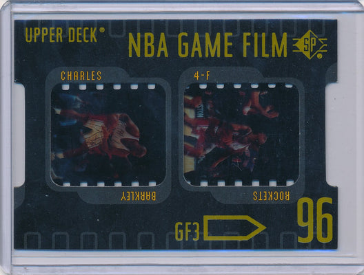 Upper Deck 1996-1997 SP  NBA Game Film #GF3 Charles Barkley