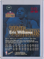 SkyBox 1997-1998 Premium Star Rubies #210 Eric Williams 40/50