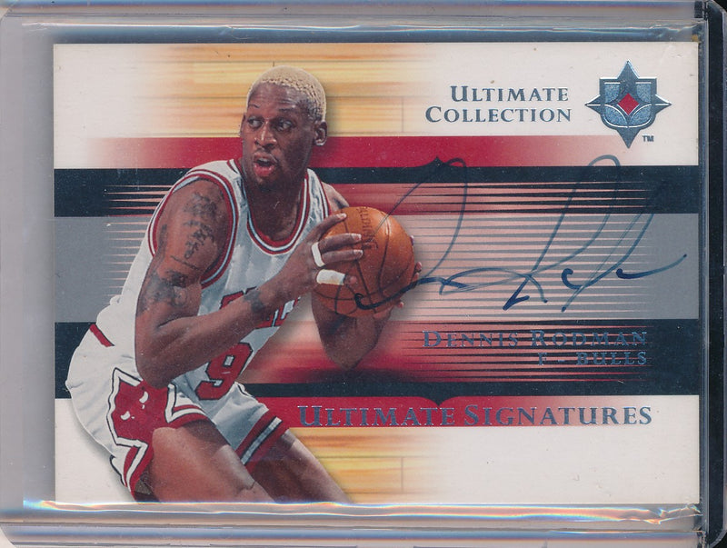 Upper Deck 2005-2006 Ultimate Collection Ultimate Signatures #US-DE Dennis Rodman